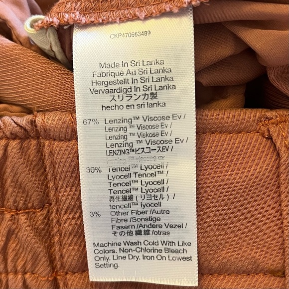 Madewell The Neale Straight-Leg Pant in Drapeweave Size 8 - Picture 14 of 15